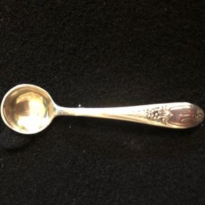 Sterling Silver salt spoon brooch/lapel pin